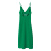 MANGO Společenské šaty 'Lencero' zelená