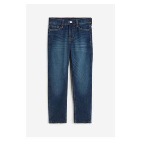 H & M - Comfort Stretch Slim Fit Jeans - modrá H&M