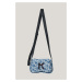 Kabelka karl lagerfeld jeans sunglass denim crossbody blue marble