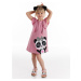 Dívčí šaty Denokids CFF-21Y1-041/Pink