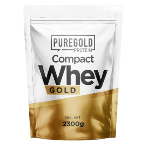 PureGold Compact Whey Protein 2300 g - jahodová zmrzlina
