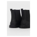 Kožené kotníkové boty Camper Pix pánské, černá barva
