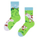 Veselé dětské ponožky Dedoles Šťastná kráva (D-K-SC-RS-C-C-1571)