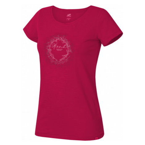 Dámské tričko Hannah Karmela virtual pink