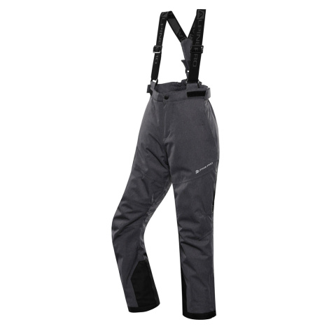 Alpine Pro Osago Dětské lyžařské kalhoty s Ptx membránou KPAB322 černá