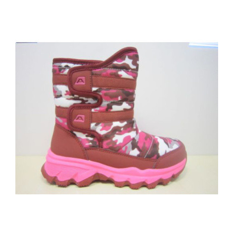 Alpine Pro Kamo Dětská zimní obuv obuv KBTU307 pink glo