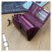 Dámská kožená peněženka Gregorio GF102 světle fialová