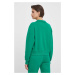 Mikina Polo Ralph Lauren dámská, zelená barva, hladká