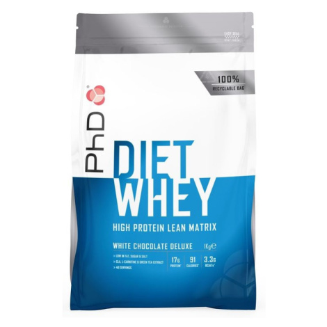 PhD Diet Whey Protein 1000 g - bílá čokoláda Phd Nutrition