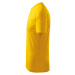 Malfini Basic Dětské triko 138 žlutá