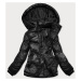 Černá dámská péřová zimní bunda (23065-392)