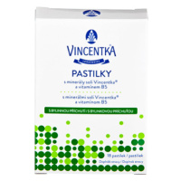 VINCENTKA pastilky bylinné 18ks