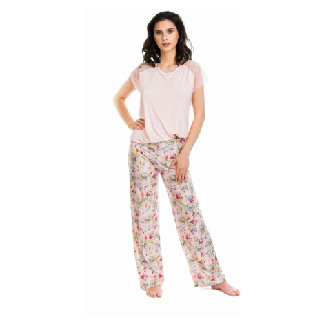 Tmavě růžové dvoudílné fleecové pyžamo M&Co | Modio.cz