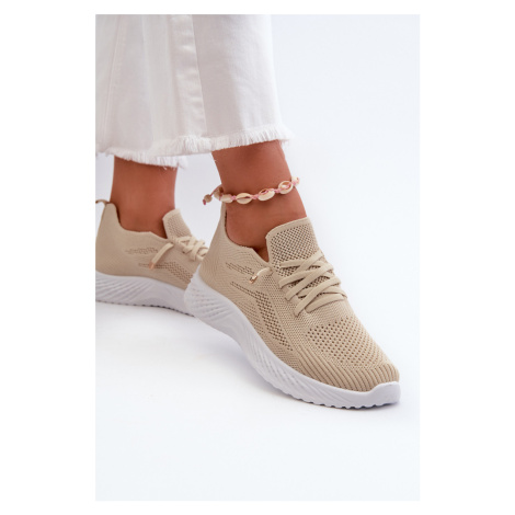 Béžová dámská nazouvací sportovní obuv Jagelia Kesi