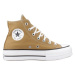 Converse CHUCK TAYLOR ALL STAR PLATFORM Hnědá