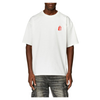 Tričko diesel t-boxt-n2 t-shirt bílá