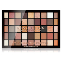 Makeup Revolution Maxi Reloaded Palette paletka pudrových očních stínů odstín Large It Up 45x1,3