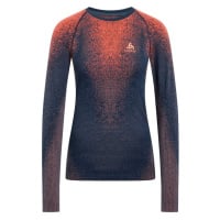 Odlo Dámské termo prádlo BL TOP crew neck l/s PERFORMANCE WARM BLACKCOMB