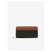 Hnědo-černá dámská peněženka L.CREDI Filiberta Wallet L Brown