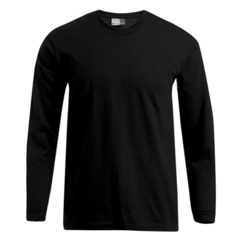Promodoro Pánské triko s dlouhým rukávem E4099 Black