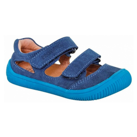 chlapecké boty Barefoot BERG NAVY, Protetika, modrá