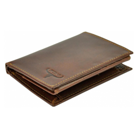 Kožená pánská peněženka hnědá RFID v krabičce BUFFALO WILD