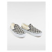 VANS Checkerboard Classic Slip-on Platform Shoes Women White, Size