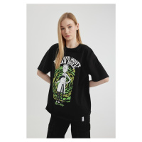 DEFACTO Cool Rick And Morty Oversize Fit Short Sleeve T-Shirt