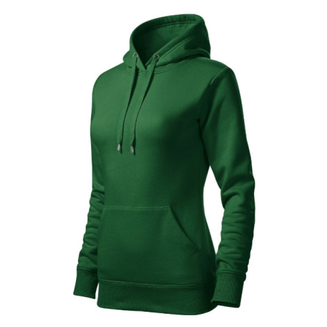 Cape mikina dámská lahvově zelená