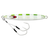 Storm Jig Gomoku Slide Dancer UV Green Sardine Zebra Délka: 14,1cm, Hmotnost Pilkeru: 200g