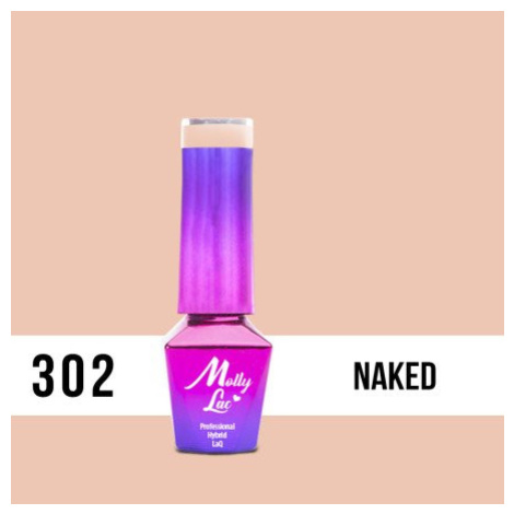 302. MOLLY LAC gel lak - Naked 5ml