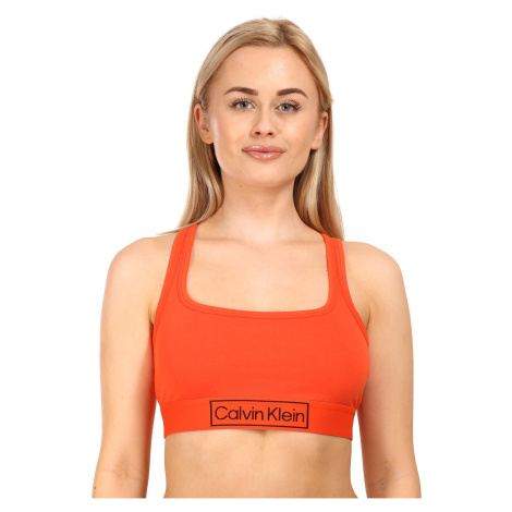 Dámská podprsenka Calvin Klein oranžová (QF6768E-3CI)