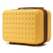 KONO malý toaletní kufřík na zavazadlo - 11L - žlutý - ABS