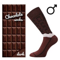 Lonka Chocolate Unisex trendy ponožky BM000002210200100015 Dark pánské
