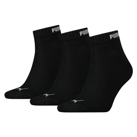 3 PACK Unisex ponožky PUMA 887498 BQ Černá