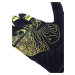 Meatfly bike rukavice Irvin Black/Safety Yellow | Černá