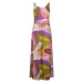 Zilch 41EVI40.150P 001250 - Dámské šaty Sixties Lavender mix barev