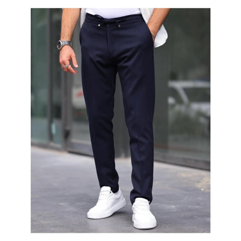 15728 Dewberry Slim Fit Jogger Mens Trousers-NAVY