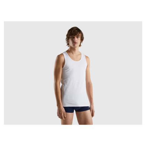 Benetton, Tank Top In Organic Stretch Cotton United Colors of Benetton