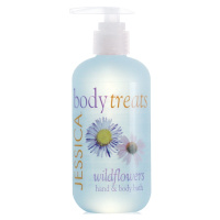 Jessica mýdlo na ruce a tělo Body Treats 245 ml Vůně: Polní kvítí