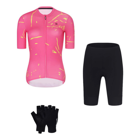 RIVANELLE Cyklistický mega set - PASSION - černá/růžová