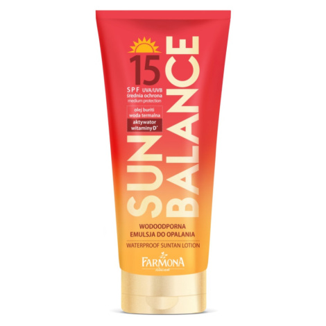 Farmona Sun Balance voděodolné mléko na opalování SPF 15 150 ml