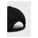 Bavlněná čepice PS Paul Smith černá barva, s aplikací