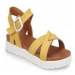 Polaris 91.508159.b Yellow Baby Girl Sandals