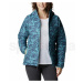 Columbia Powder Lite™ Hooded Jacket W 1699071431 - canyon blue florescence print