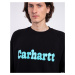 Carhartt WIP Bubbles Sweat Black / Turquoise