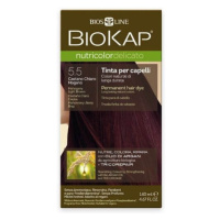 Biokap Nutricolor Delicato - Barva na vlasy 5.50 Hnědá - světlý mahagon 140 ml