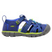 Dětské sandály Keen Seacamp II CNX CHILDREN blue depths/chartreuse