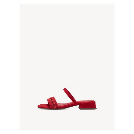 Pantofle červená Tamaris
