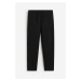 H & M - Kalhoty jogger z lyocellu Regular Fit - černá